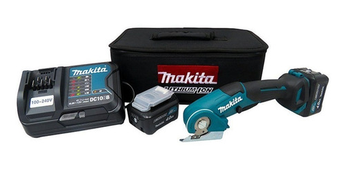 Multicortador Tesoura Sem Fio 12v Makita Cp100dsme Bivolt