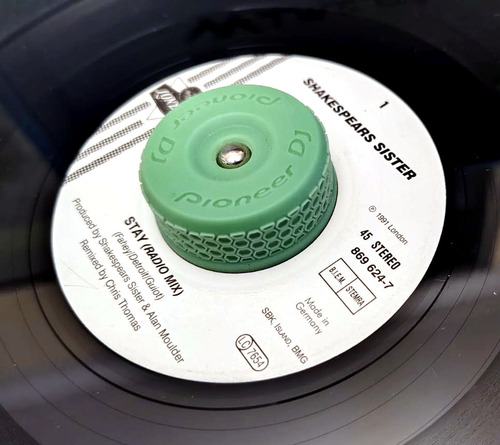 Adapter Para Disco Vinilo De 7 Pulgadas.. 45 Rpm Agua