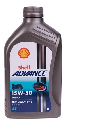 Aceite Shell Advance Ultra 4t 15w50 Sintetico