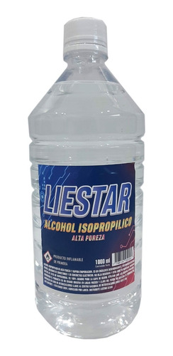 Alcohol Isopropilico 1 Litro 99,9% Para Limpieza Celulares
