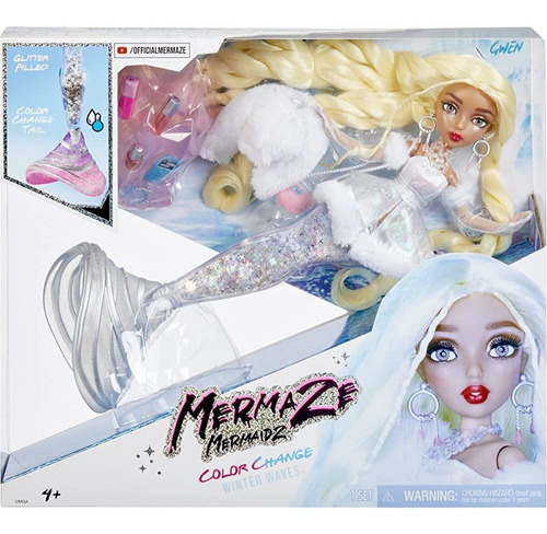 Mermaze Mermaidz Winter Waves Gwen Muñeca A La Moda De Sir