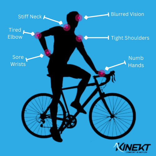 Vástago De Suspensión Kinekt Para Manillar De Bicicleta Negro