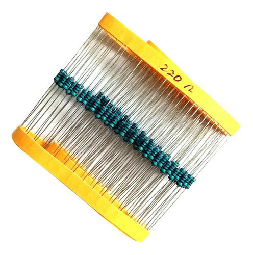 El Resistor Metálica De 0.25w ± 1% La Estabilidad De
