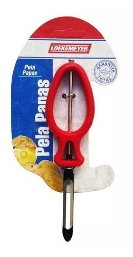 Imagen 1 de 1 de Pelapapas Loekemeyer Mango De Plastico Ergonomico