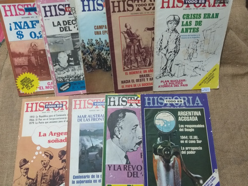 9 Revistas Todo Es Historia