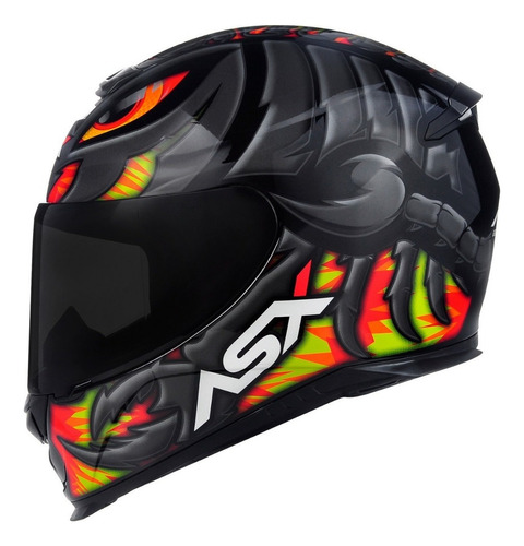 Capacete Asx De Moto Masculino E Feminino - Escolha A Cor