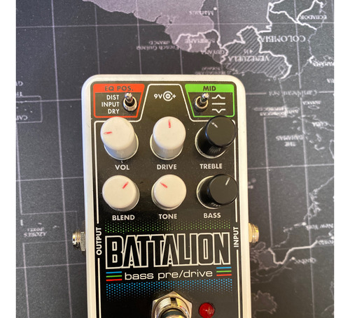 Pedal De Bajo Electro Harmonix Nano Battalion Palermo