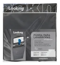 Comprar Funda Lavarropas Carga Superior 60x40 Cm Negra | Cubre Lavarropas Tela Impermeable Lookmy | Cobertor Para Lavarropas Superior Con Ajuste |