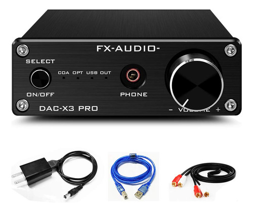 Fx Audio Dac Amplificador Audifono Mini Hifi Estereo Usb