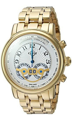 Reloj Gv2 By Gevril Para Hombre 8102b Montreux Análogo De