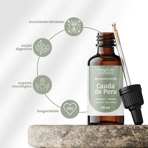 Kit 3 Extratos Cauda De Peru 30ml | Imunidade Blindada