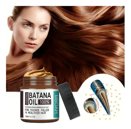 Máscara Capilar Com Óleo De Batana 120g X 2 Unidades