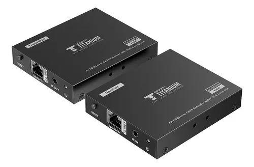 Kit Divisor y Extensor HDMI / Divide 1 Fuente HDMI a 4 Pantallas / Extiende la señal HDMI hasta 70 m / Resolución 4K 60 Hz/ Cat 6/6a/7 / IPCOLOR / CERO LATENCIA / Uso 24/7 / Puerto S/PDIF / EDID / RS232 / Salida Loop / Alimente solo el Tx TT-824N - Código: TT-824N | Compra en Guadalajara