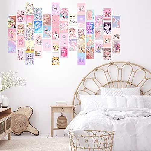 Kit De Collage De Pared De Fotos Estéticas De Anime Ka...