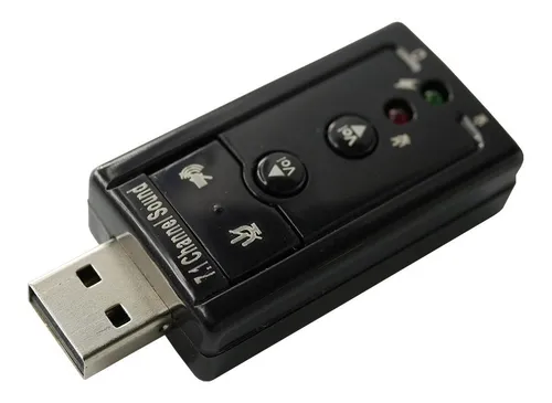 comprar Placa De Sonido Usb Externa Audio 7.1 Surround 3d Todomicro