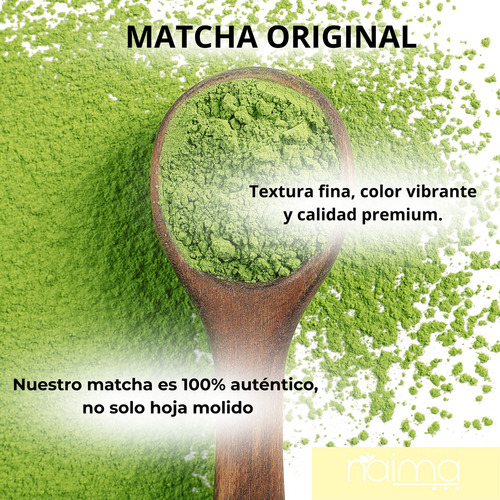Te Verde Matcha 100 G Sin Azúcar 100% Puro