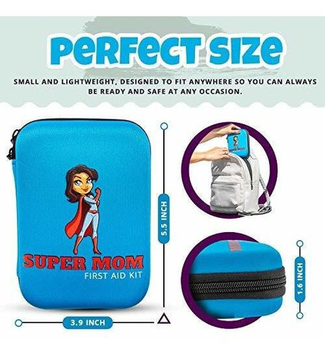 Botiquin Primer Super Mom Kit De Primeros Auxilios, Juego De