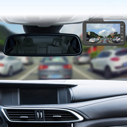 Grabador De Conducción Con Lentes De Pantalla 1080p De Alta