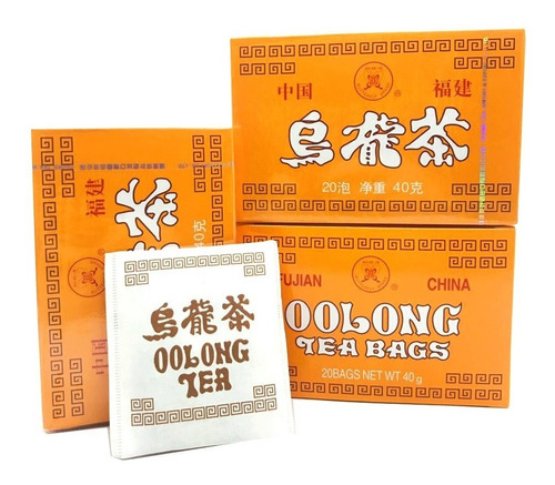 4 Cajas Te Oolóng Premium En Saquitos X 20u Origen China