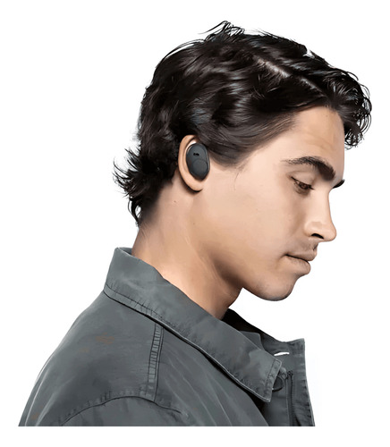 Fone De Ouvido Skullcandy Push True Wireless Em Cinza Escuro Cinza