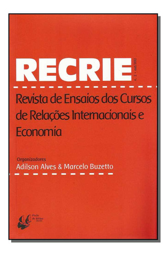 Libro Recrie N 2 De Alves Adilson Buzetto Marcelo (orgs) Po