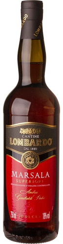 Vinho Lombardo Marsala Superiore Ambra Dolce 750 Ml