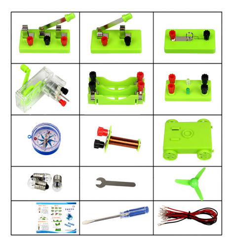 Kit Didáctico De Laboratorio Electromagnet Electromagnet F