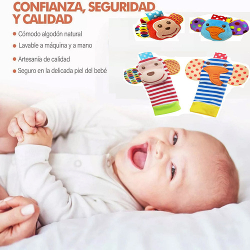 Np Sonajeros For Calcetines De Bebé, Juguete De
