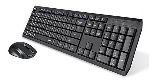 Eagletec K104 Teclado Inalámbrico Y Mouse Combo Slim, Pcmid