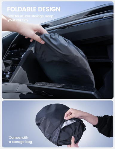 Parasol De Coche Delantero Para Parabrisas Coche 140x75cm