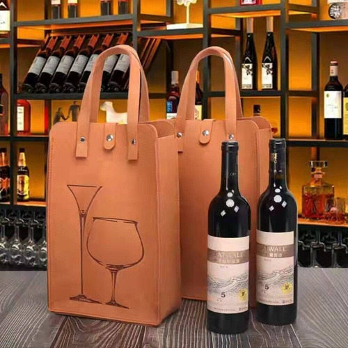 Bolsa De Fieltro Para Vino Tinto, Bolsa De Almacenamiento Po