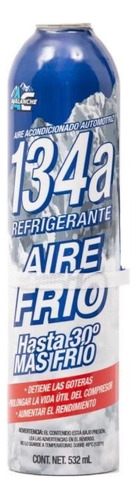 1 Unidad De Refrigerante 134 Marca Ac Avalanche 532ml