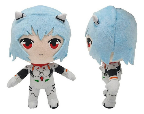 Boneca Evangelion De Pelúcia Rei Chiquita Anayami De 22 Cm G