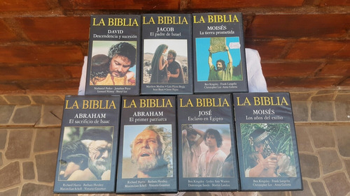 Coleccion Videos Vhs La Biblia En Buen Estado 