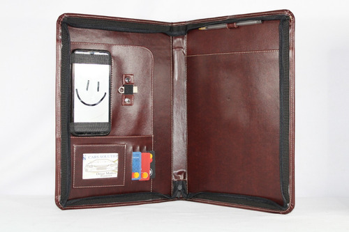 Carpeta Tipo Maletín Oficio Y Carpeta Carta De Curpiel