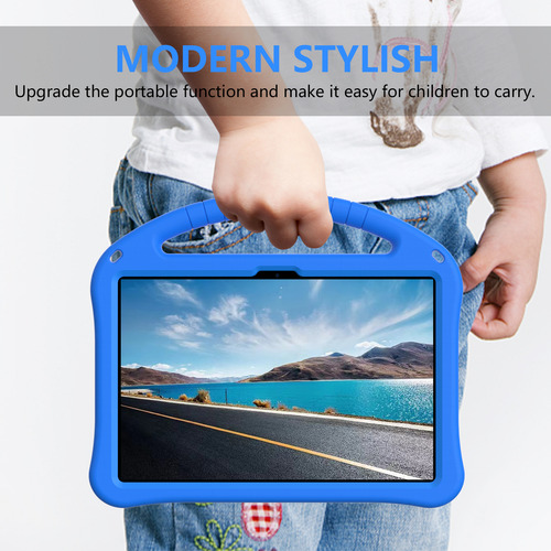 Funda Universal De Eva Con Soporte Para Doogee U11 Pro 2025, 11 Pulgadas, Para Niños, Funda Con Soporte Portátil Para La Mano, A Prueba De Golpes