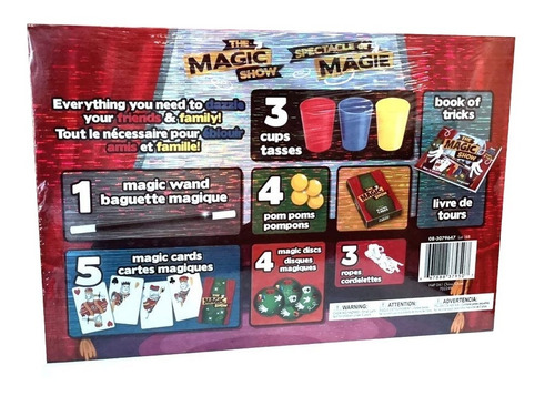 Imagen 4 de 7 de Kit De Magia Para Niños Accedorios Montoy 120 Trucos 3079647