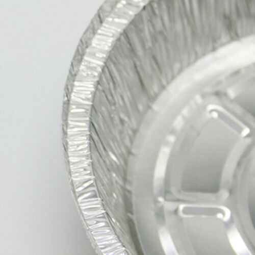 Bandeja Redonda De Papel De Aluminio Para Comida Para Barbac