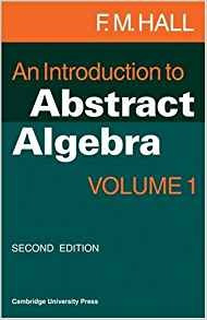 An Introduction To Abstract Algebra