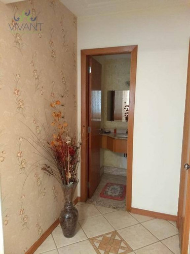 Apartamento Todo Planejado Com 3 Dormitórios E 2 Vagas À Venda Por R$ 750.000 - Centro - Suzano/sp - Ap0370
