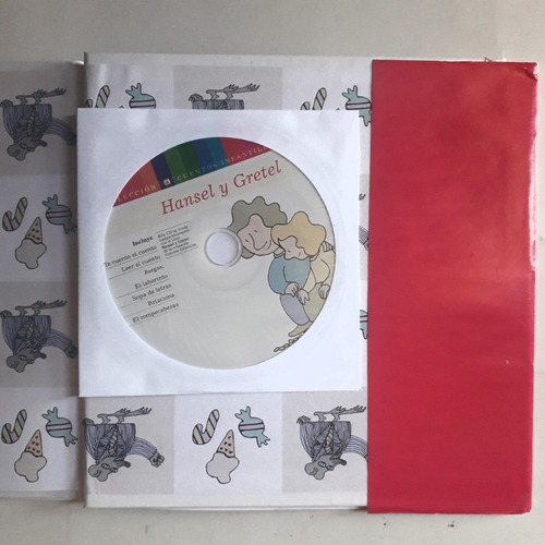 Cuentos Para Niños Hansel Y Gretel 1 Libro + 1 Cd