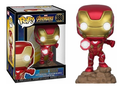 Funko Pop Marvel Avengers Infinity War Iron Man Lights Up 