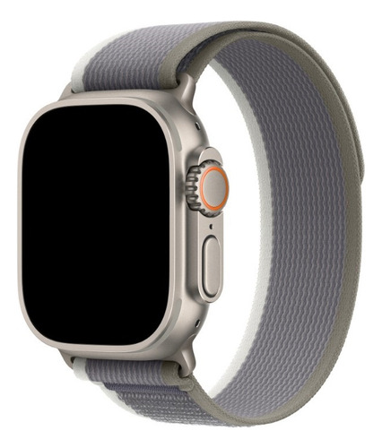 Pulsera Loop Trail para Apple Watch Ultra de 49 mm, color verde y gris