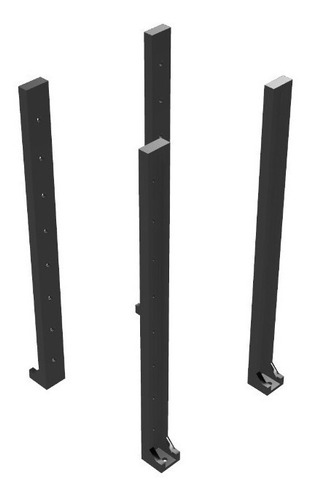 Soporte Rack Para 8 Discos Ssd Apilables - Jgo De 4 Piezas