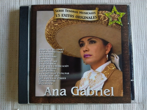 Ana Gabriel Cd 15 Exitos Originales  V 