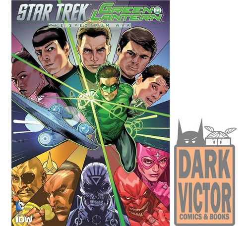 Star Trek Green Lantern The Spectrum War Ingles Stock