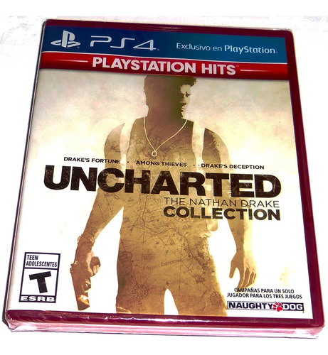 Videojuego Uncharted The Nathan Drake Collection Ps4 Sellado (Usado)