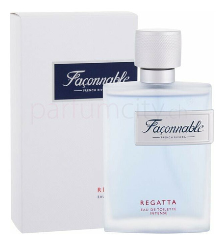 Faconnable French Riviera Regatta Men 90ml Edt Intense Volumen De La Unidad 90 Ml