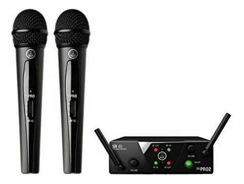 Akg Pro Audio Wms40 Mini2, Sistema De Micrófono Inalámbrico 