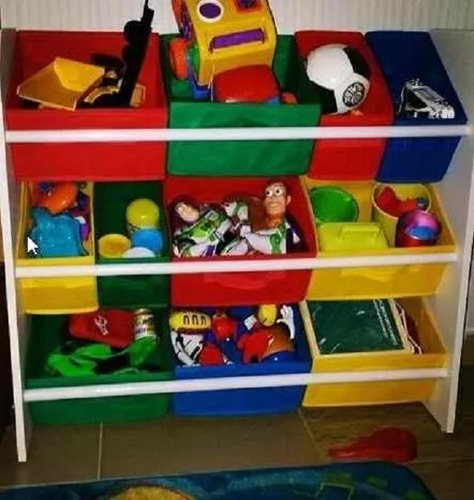 Organizador Infantil Porta Brinquedos Colorido